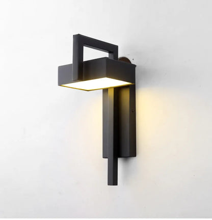 Verthara Premium Black Stainless Steel Outdoor Wall Light