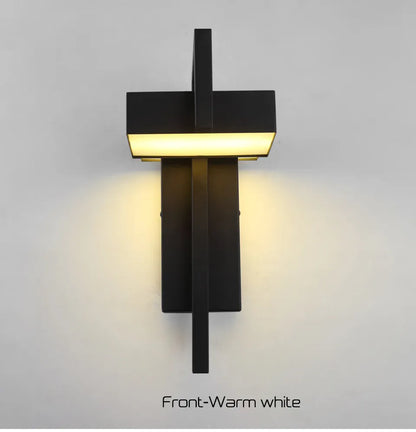 Verthara Premium Black Stainless Steel Outdoor Wall Light