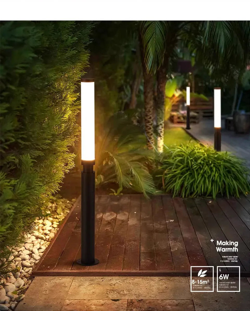 Verthara Premium Bright LED Pillar Pathway Light