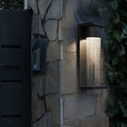 Verthara Premium Brushed Stainless Steel LED Outdoor Wall Light IP54
