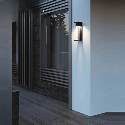 Verthara Premium Brushed Stainless Steel LED Outdoor Wall Light IP54