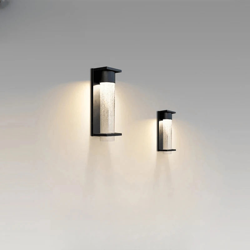 Verthara Premium Brushed Stainless Steel LED Outdoor Wall Light IP54