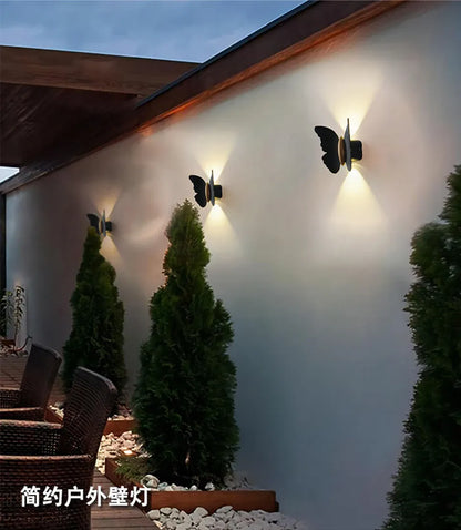 Verthara Premium Butterfly LED Garden Wall Light