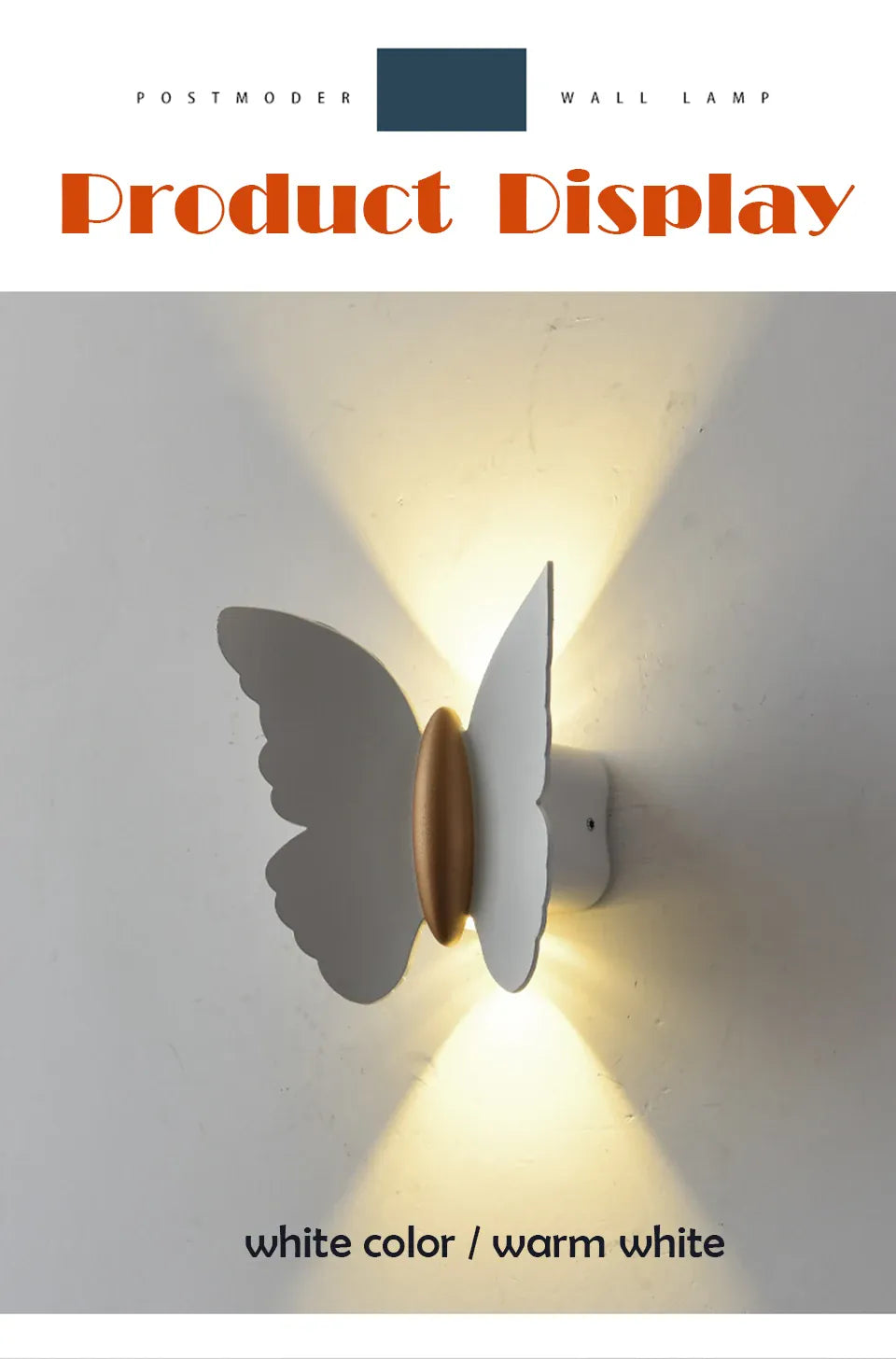 Verthara Premium Butterfly LED Garden Wall Light