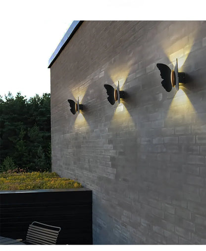 Verthara Premium Butterfly LED Garden Wall Light