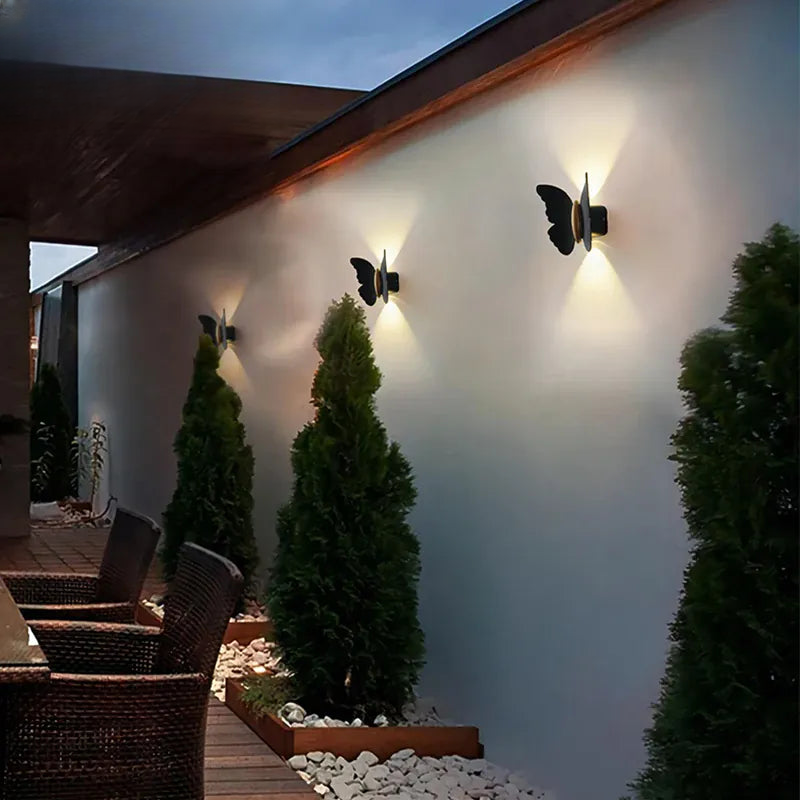 Verthara Premium Butterfly LED Garden Wall Light