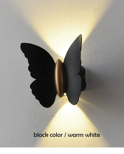 Verthara Premium Butterfly LED Garden Wall Light