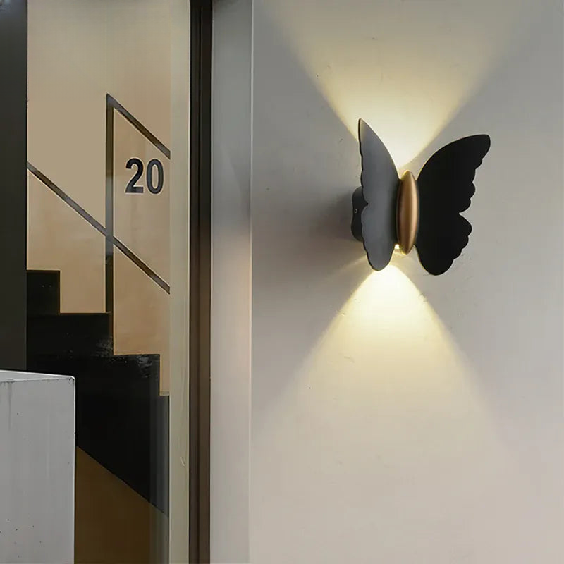Verthara Premium Butterfly LED Garden Wall Light