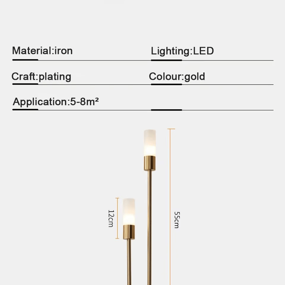 Verthara Premium Candle Shape Wall Sconce