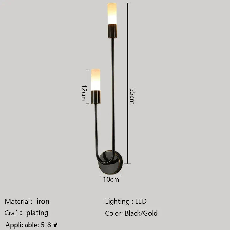 Verthara Premium Candle Shape Wall Sconce