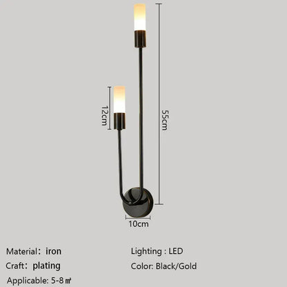 Verthara Premium Candle Shape Wall Sconce