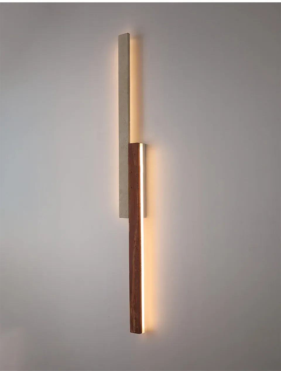 Verthara Premium Cave Stone Outdoor Linear Wall Light