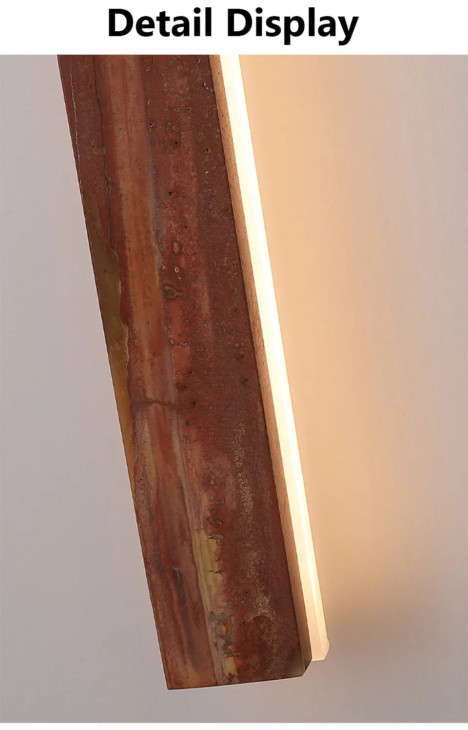 Verthara Premium Cave Stone Outdoor Linear Wall Light