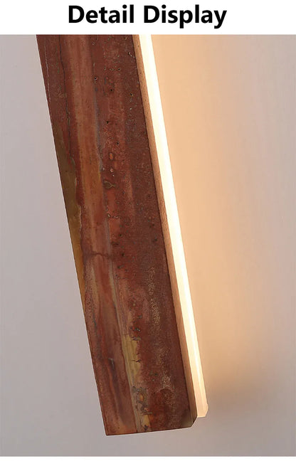 Verthara Premium Cave Stone Outdoor Linear Wall Light