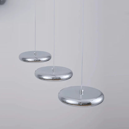 Verthara Premium Chrome Round Island Pendant Light
