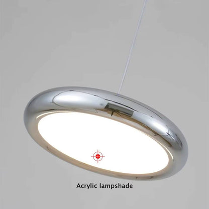 Verthara Premium Chrome Round Island Pendant Light