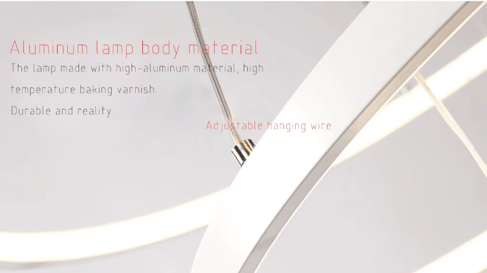 Verthara Premium Circle Ring Pendant Light