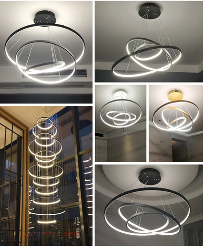 Verthara Premium Circle Ring Pendant Light