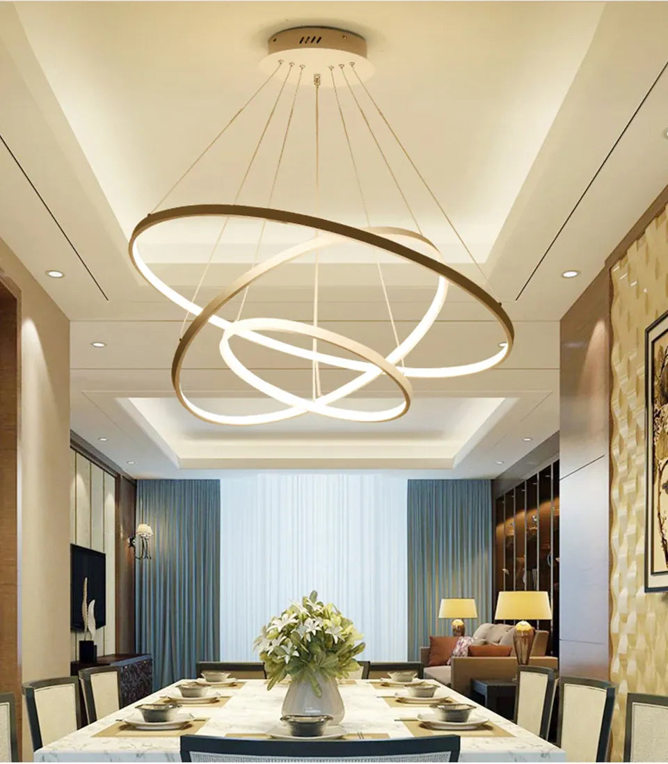 Verthara Premium Circle Ring Pendant Light