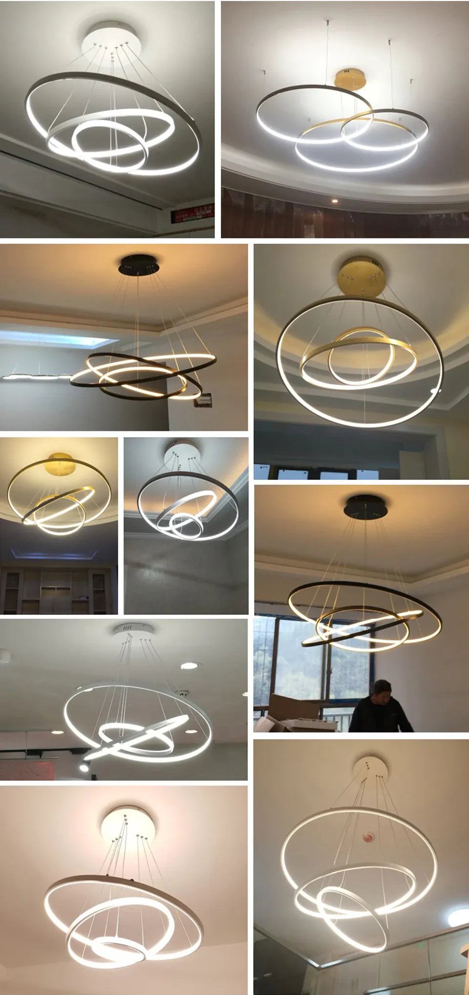 Verthara Premium Circle Ring Pendant Light