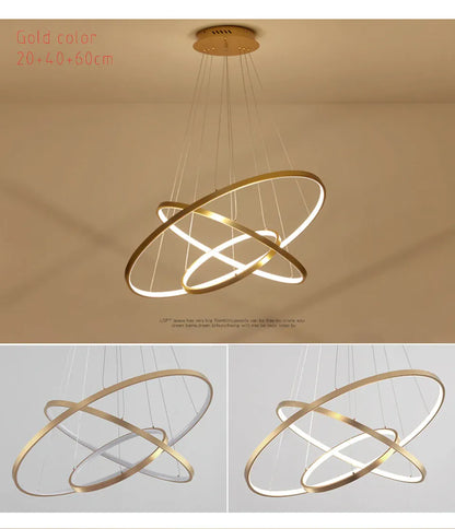 Verthara Premium Circle Ring Pendant Light