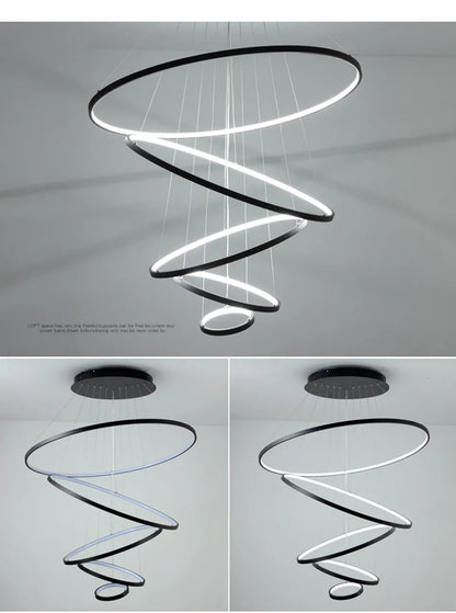 Verthara Premium Circle Ring Pendant Light