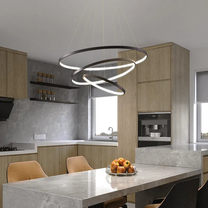 Verthara Premium Circle Ring Pendant Light