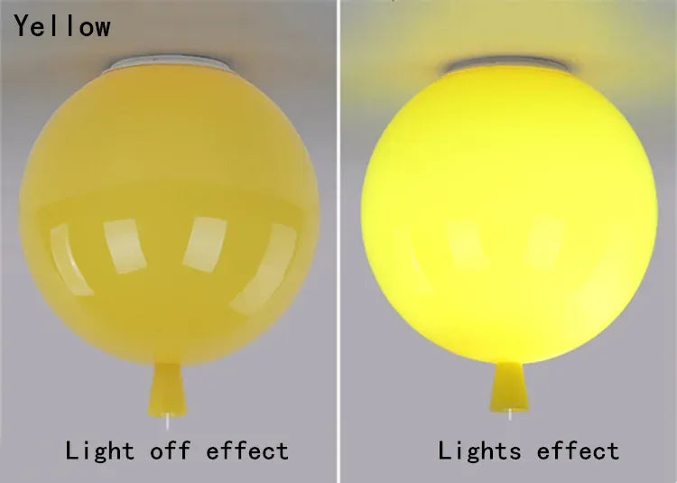 Verthara Premium Colourful Balloon LED Ceiling Light