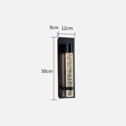 Verthara Premium Column Crystal Garden Up-Down Wall Light Cool white / IP67-H30cm