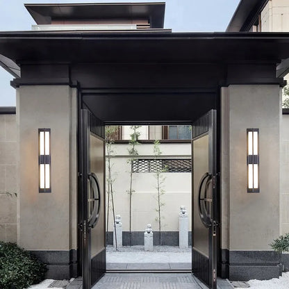 Verthara Premium Copper LED Outdoor Wall Light IP65 Dimmable