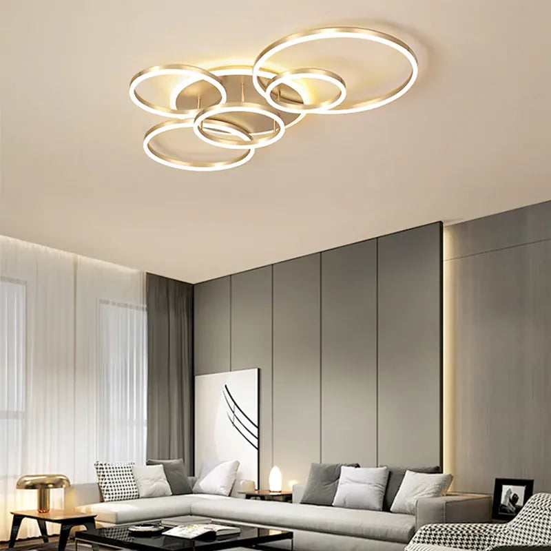 Verthara Premium Crystal & Aluminium Dimmable LED Pendant Chandelier