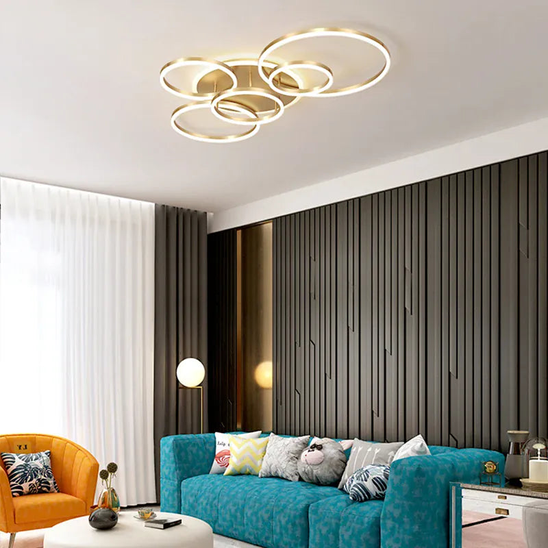Verthara Premium Crystal & Aluminium Dimmable LED Pendant Chandelier