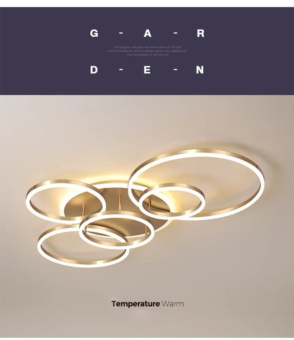 Verthara Premium Crystal & Aluminium Dimmable LED Pendant Chandelier