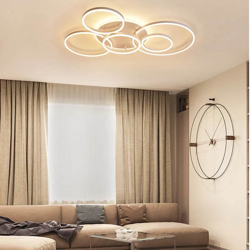 Verthara Premium Crystal & Aluminium Dimmable LED Pendant Chandelier