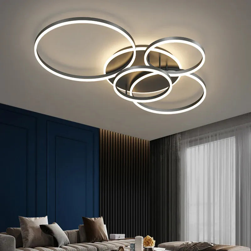 Verthara Premium Crystal & Aluminium Dimmable LED Pendant Chandelier