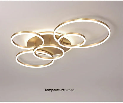 Verthara Premium Crystal & Aluminium Dimmable LED Pendant Chandelier
