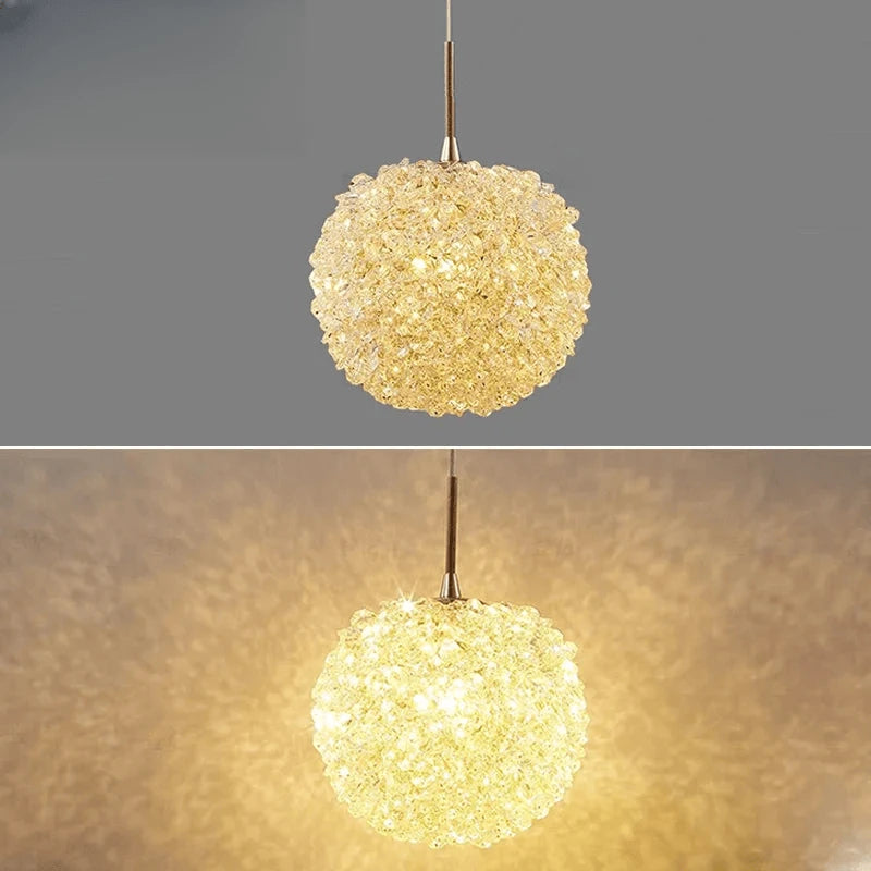 Verthara Premium Crystal Ball Pendant Chandelier