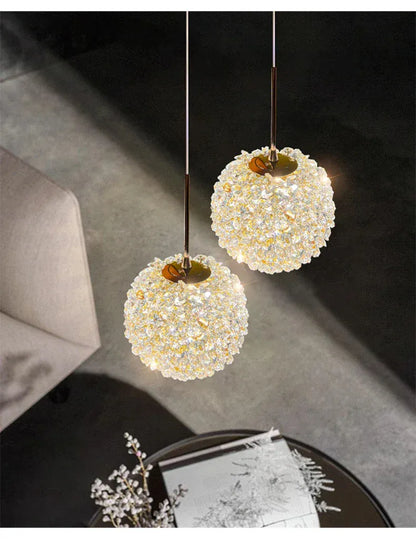 Verthara Premium Crystal Ball Pendant Chandelier