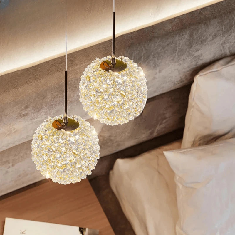 Verthara Premium Crystal Ball Pendant Chandelier