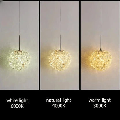 Verthara Premium Crystal Ball Pendant Chandelier