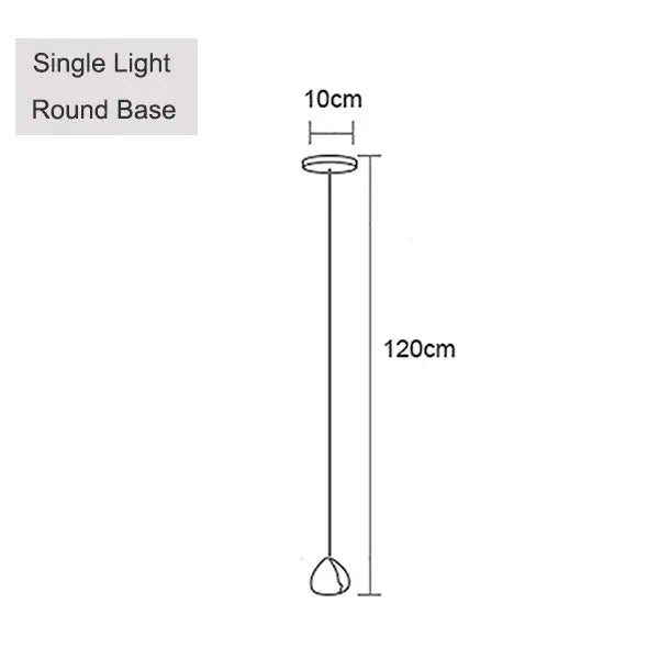 Verthara Premium Crystal Ball Staircase Pendant Light 1 light / Cold White