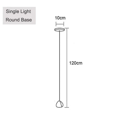 Verthara Premium Crystal Ball Staircase Pendant Light 1 light / Cold White