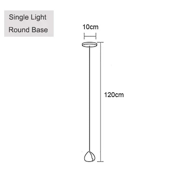 Verthara Premium Crystal Ball Staircase Pendant Light