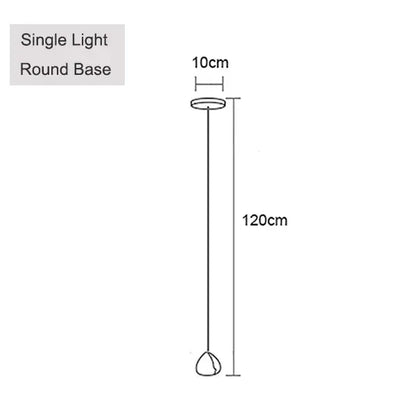 Verthara Premium Crystal Ball Staircase Pendant Light