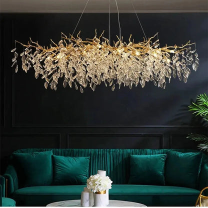 Verthara Premium Crystal Branch Chandelier