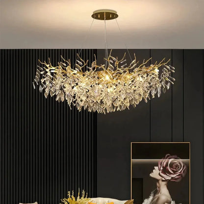 Verthara Premium Crystal Branch Chandelier