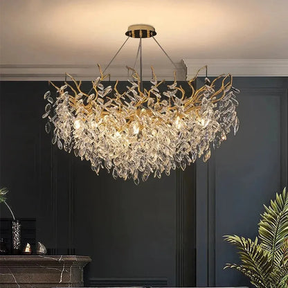Verthara Premium Crystal Branch Chandelier