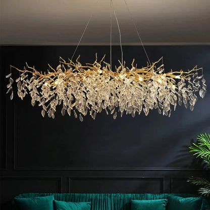 Verthara Premium Crystal Branch Chandelier