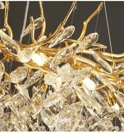 Verthara Premium Crystal Branch Chandelier