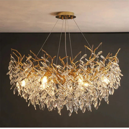 Verthara Premium Crystal Branch Chandelier